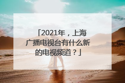 2021年，上海广播电视台有什么新的电视频道？